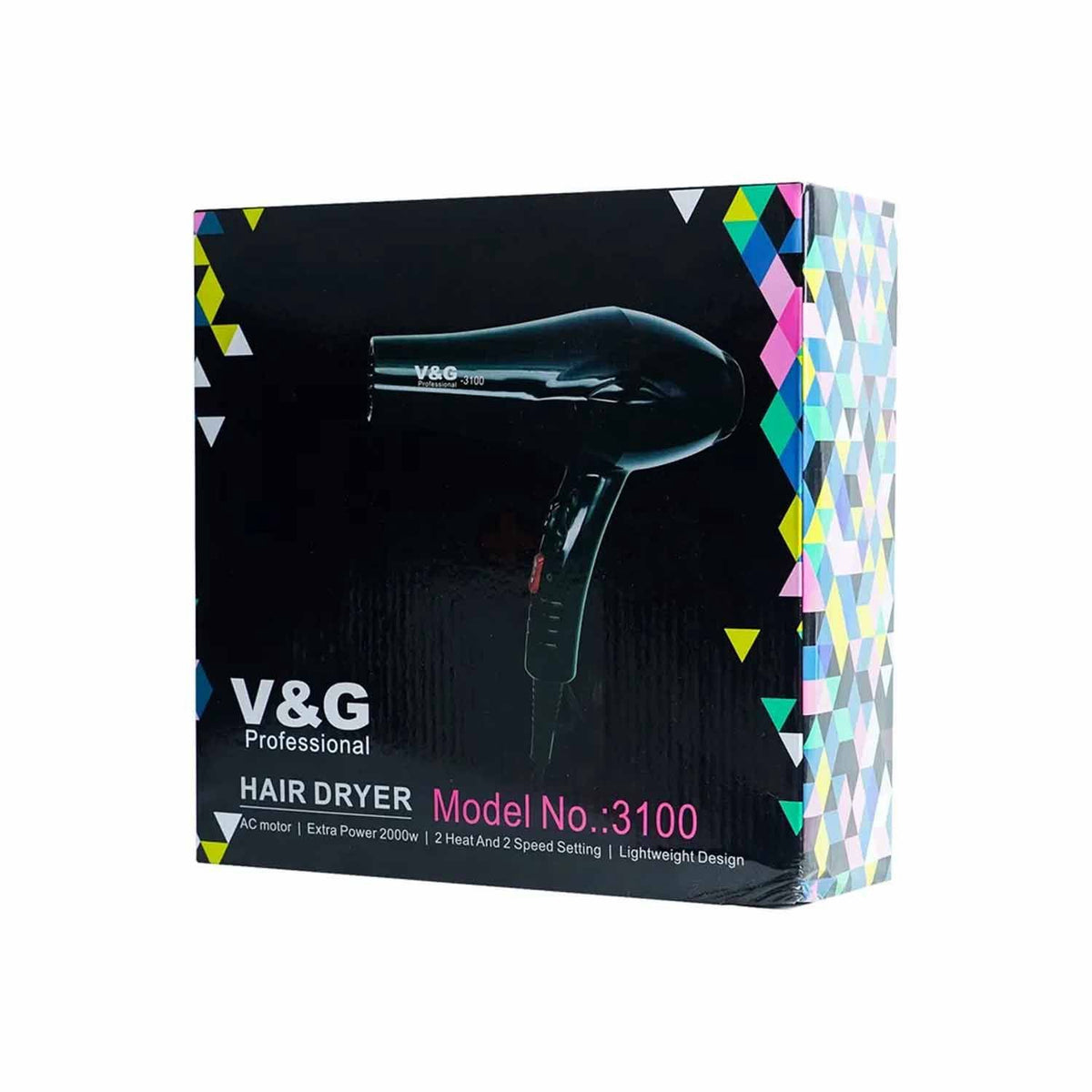 V&G Professional Hair Dryer Model:3100