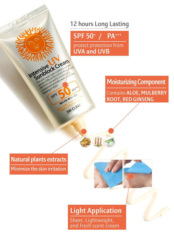 3W climic Intensive Sunblock Sunscreen
