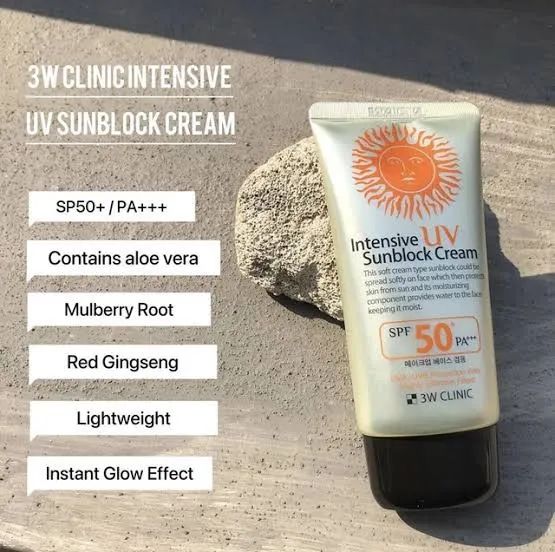 3W climic Intensive Sunblock Sunscreen