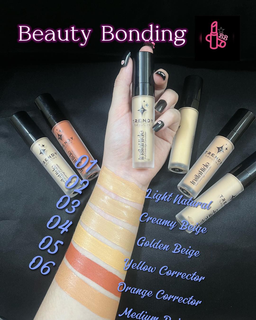 Trendy Beauties Instahide Full Coverage Concealer