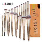 Maange The Brush 18Pcs Set In 2 colours: Golden & Black