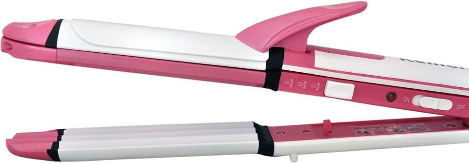 Kemei KM-1291 Hair Straightener & Curler