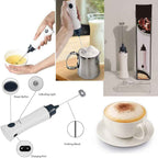 Coffee Mixer Rechargeable Coffee Foamer/Egg Mixer