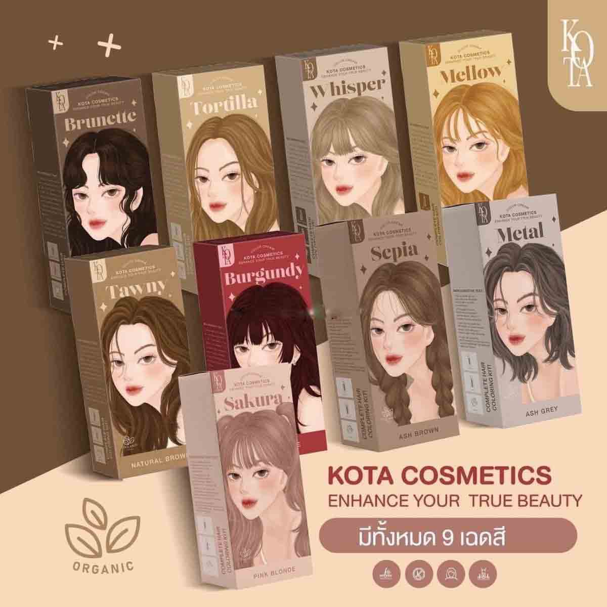 KOTA Organic Hair Color Cream