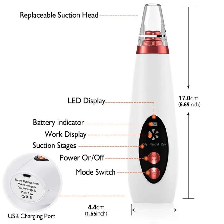 Blackhead Removal Vacuum Tool/Device