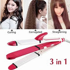 Kemei KM-1291 Hair Straightener & Curler