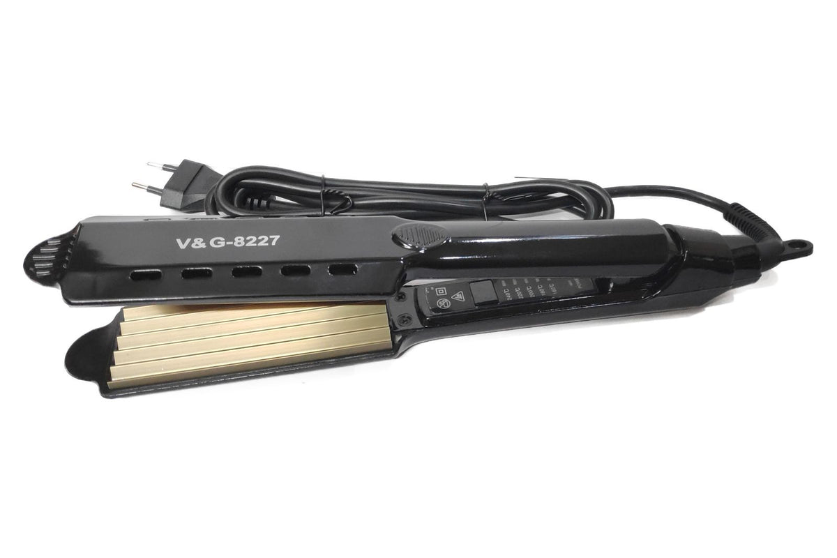V&G Hair Crimper Crimping Iron Curler Electric Hair Styler (V-8227A)