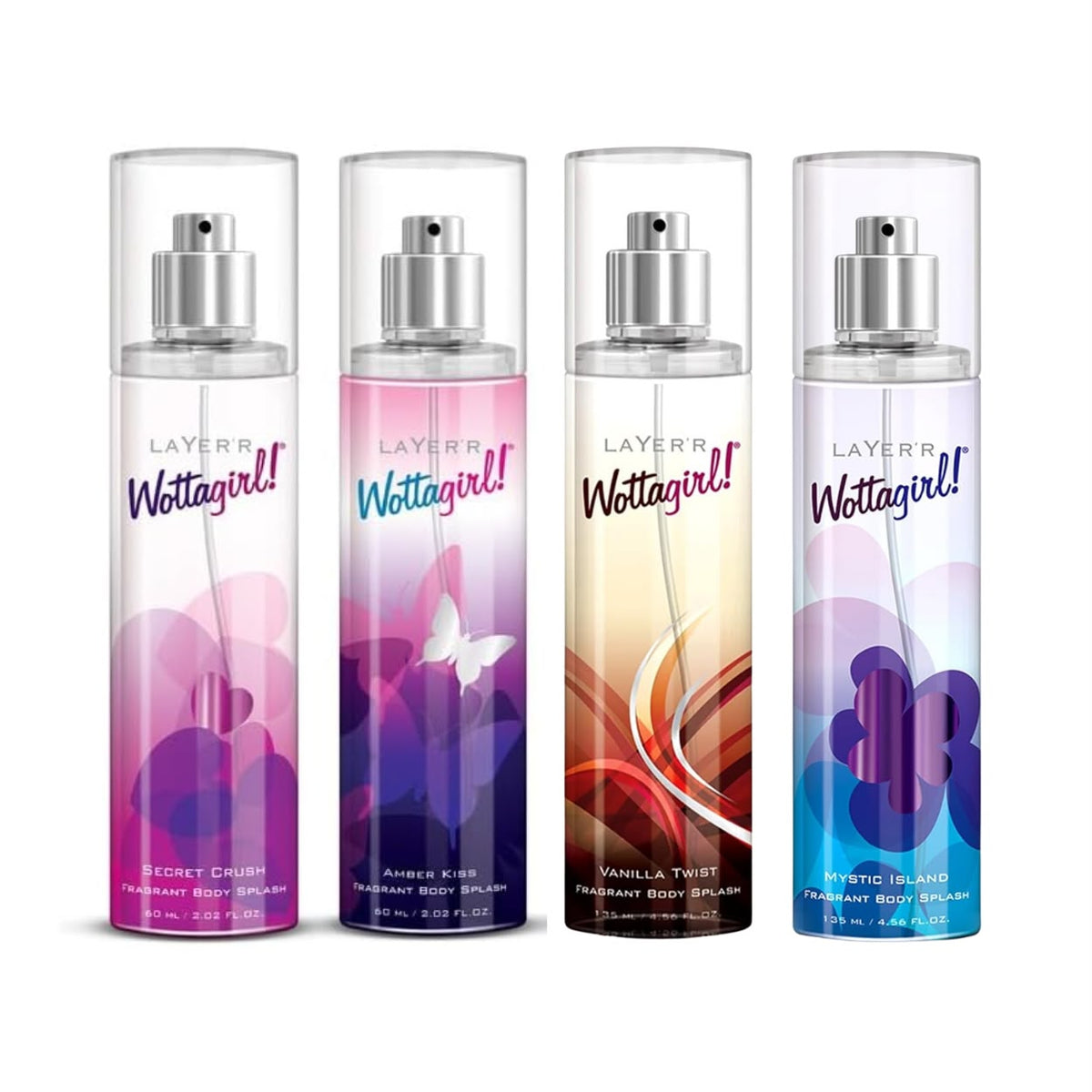 Layerr Wottagirl Body Spray For Women- 135ml